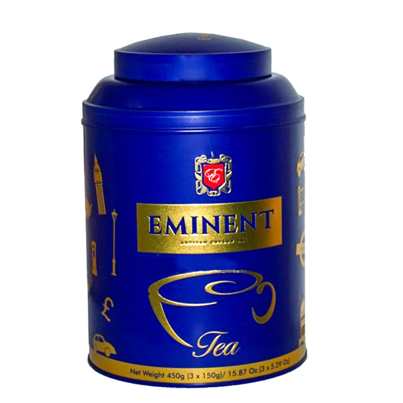 چای امیننت سه طعم قوطی فلزی 450 گرمی (ارل گری، هل، صبحانه انگلیسی)